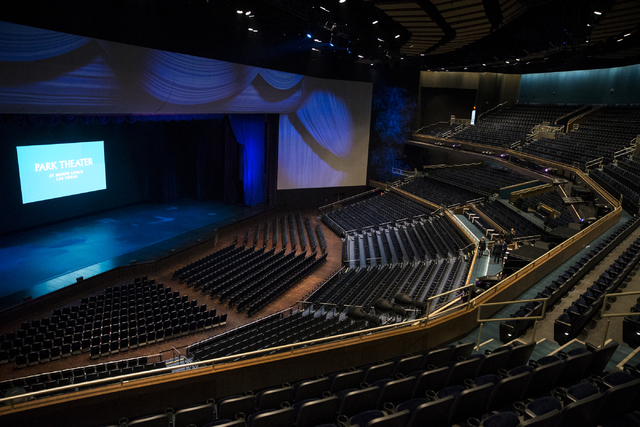 Park Theater Mgm Seating Chart