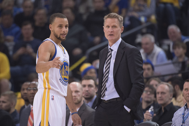 Warriors coach Steve Kerr to lead Western Conference team in All-Star Game  | Las Vegas Review-Journal