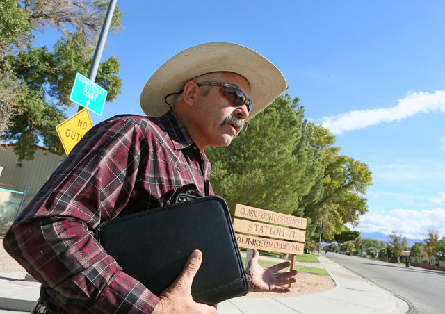 Bunkerville, Nevada, town official Duane Magoon. (Ronda Churchill for The Washington Post)