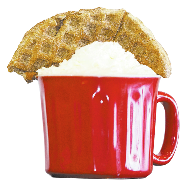 Tiabi Coffee & Waffle serves churro waffle with churroinspired