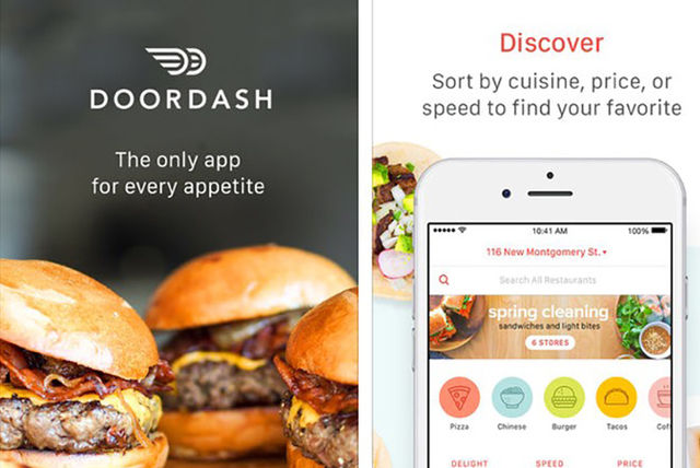 Doordash App Joins Food Delivery Service In Las Vegas Las