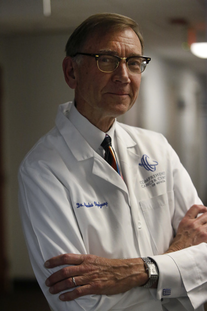 Dr. Nicholas Vogelzang poses for a portrait at the Comprehensive Cancer Centers of Nevada on Thursday, Jan. 05, 2017, in Las Vegas. (Christian K. Lee/Las Vegas Review-Journal) @chrisklee_jpeg