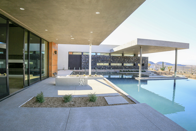 The pool. (Elke Cote/Real Estate Millions)