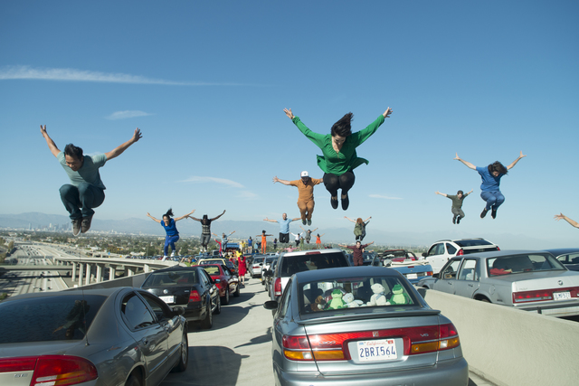This image released by Lionsgate shows a dance scene from the Oscar-nominated film, &quot;La La Land.&quot; It's not easy to stage a successful dance scene for the cameras, especially on a ...