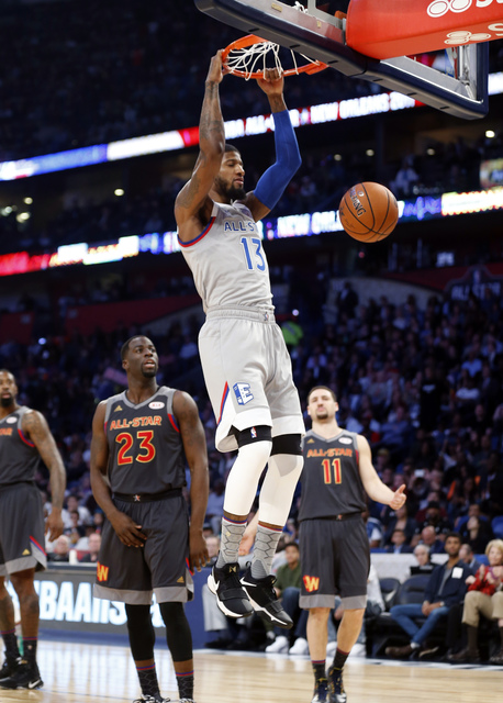 paul george pacers dunk