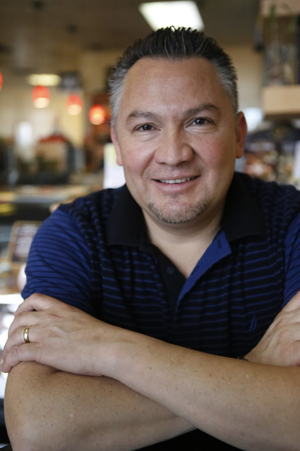 Luis Escobar, 42, at the George's Italian Deli on Friday, Feb. 03, 2017, in Las Vegas. (Christian K. Lee/Las Vegas Review-Journal) @chrisklee_jpeg