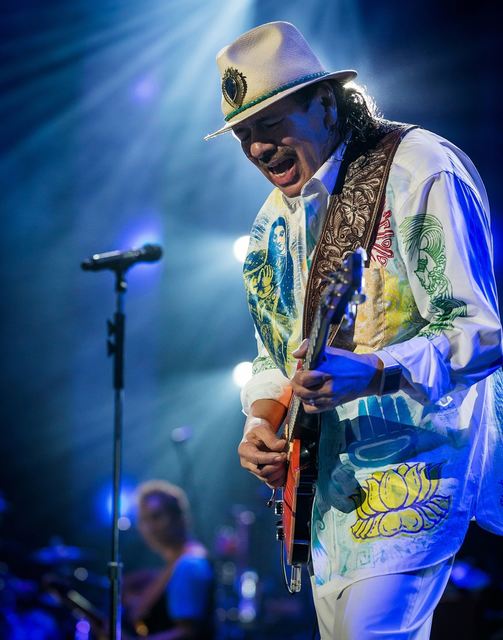 Carlos Santana at House of Blues in Mandalay Bay. (Erik Kabik)