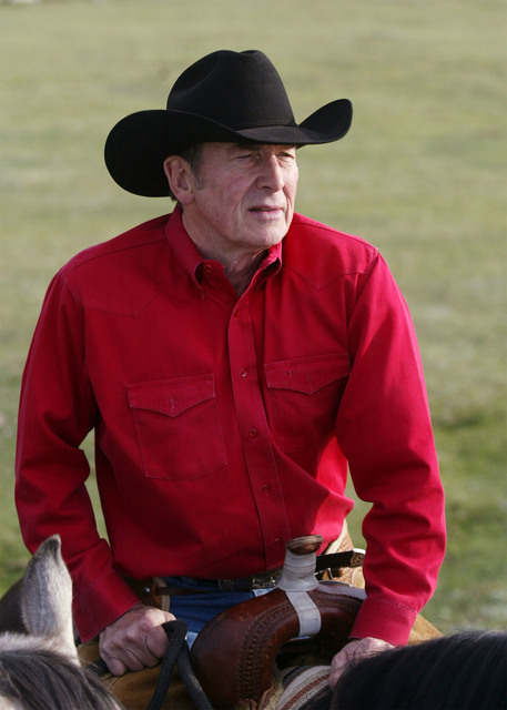 Ian Tyson performed several shows during the the National Cowboy Poetry Gathering at Elko Nev. (F. Andrew Taylor/Las Vegas Review-Journal)