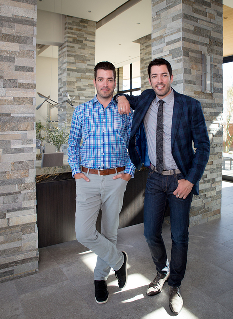 Las Vegas residents TV stars “The Property Brothers” Drew and Jonathan Scott launched Dream Homes by Scott Living last month. (Tonya Harvey/Real Estate Millions)