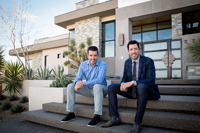 “The Property Brothers” Drew and Jonathan Scott launched their new line of luxury home designs. (Tonya Harvey/Real Estate Millions)