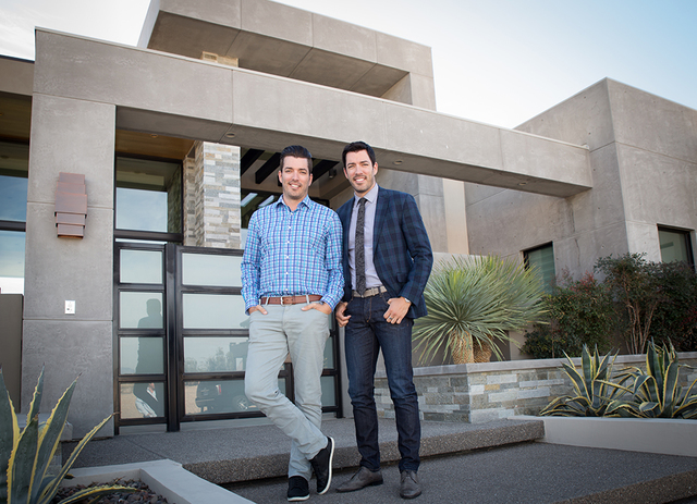 Drew and Jonathan Scott's Dream Homes by Scott Living will design ultra-luxury desert contemporary-style dwellings. (Tonya Harvey/Real Estate Millions)