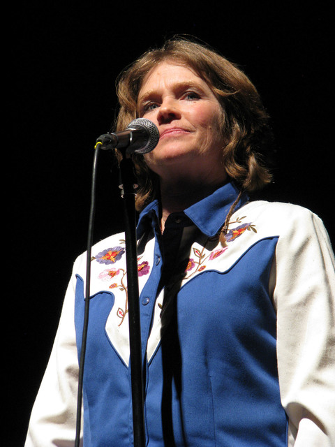 Amy Hale Auker told her story about remarrying and discovering a different kind of partnership on the ranch at The Moth Mainstage at the National Cowboy Poetry Gathering at Elko Nev. Feb. 4, 2017 ...