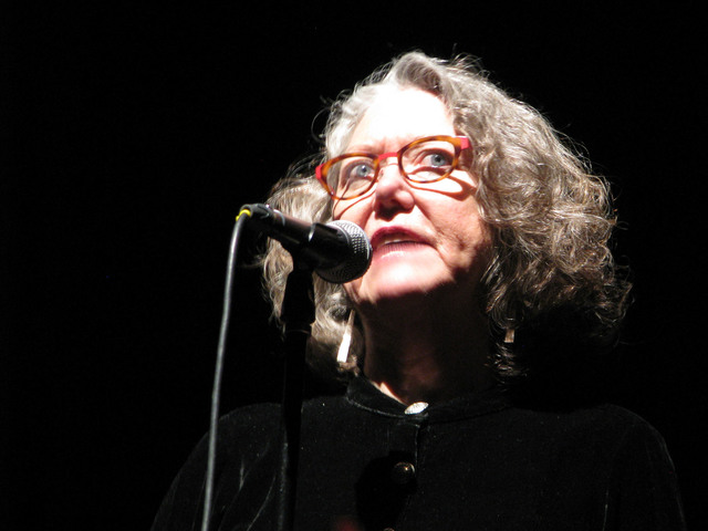 Teresa Jordan told her story about closing up the foreclosed ranch that had been owned by her family for a century and how she found her strength that summer. at The Moth Mainstage at the National ...