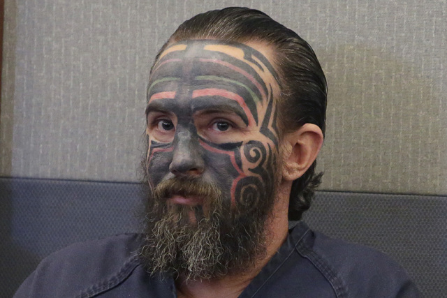 Man With Face Tattoos Named Pirate Indicted In Las Vegas On