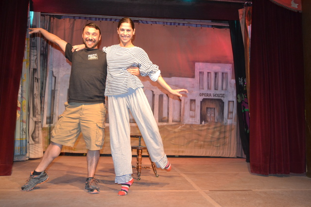 Production manager Gregory Perez has joined his childhood friend Jenna McClintock for the production of the one-woman show "Amargosa Opera House Presents Jenna McClintock." The show opened on Dec. ...