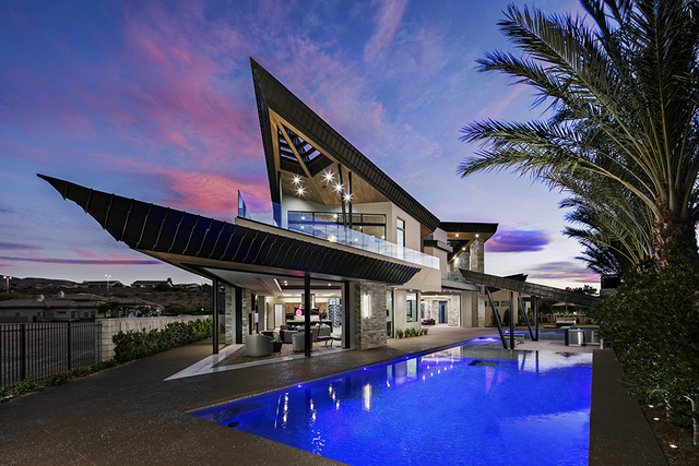 Homebuilder Jerry Zigrossi built this luxury home in Seven Hills in 2016. He has it listed on the market for $6.3 million. (Courtesy)