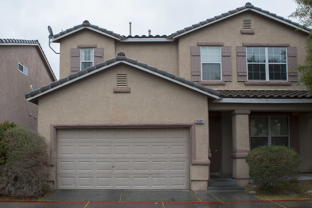 This home, located in the 89106 zip code, was sold in August of 2016, as pictured on Friday, Feb. 17, 2017, in Las Vegas. Home prices rose in almost every zip code in the Las Vegas Valley last yea ...