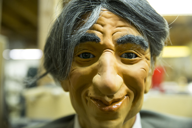 A fill size character at the Characters Unlimited workshop on Thursday, Feb. 2, 2017, in Boulder City. (Erik Verduzco/Las Vegas Review-Journal) @Erik_Verduzco