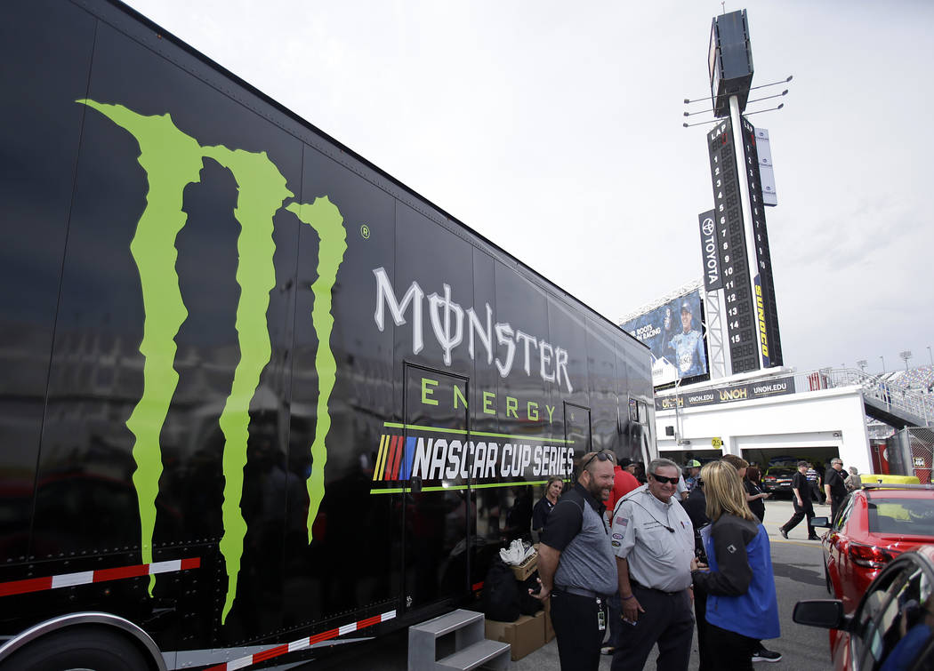 Monster Energy Truck and Trailer 