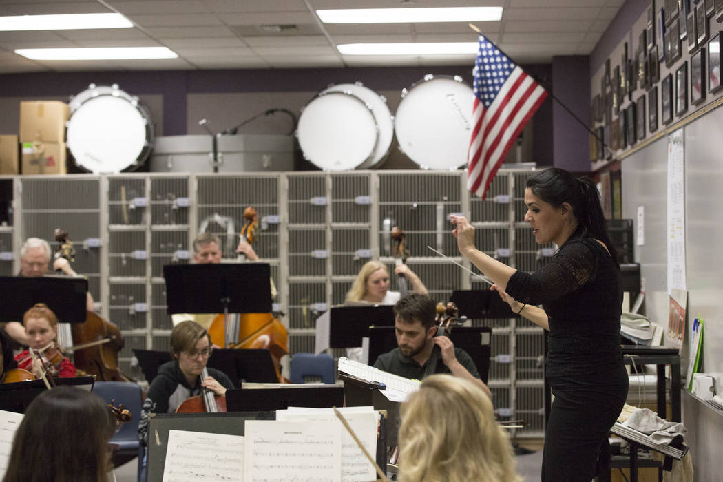 Henderson Symphony Orchestra’s first female music director relishing