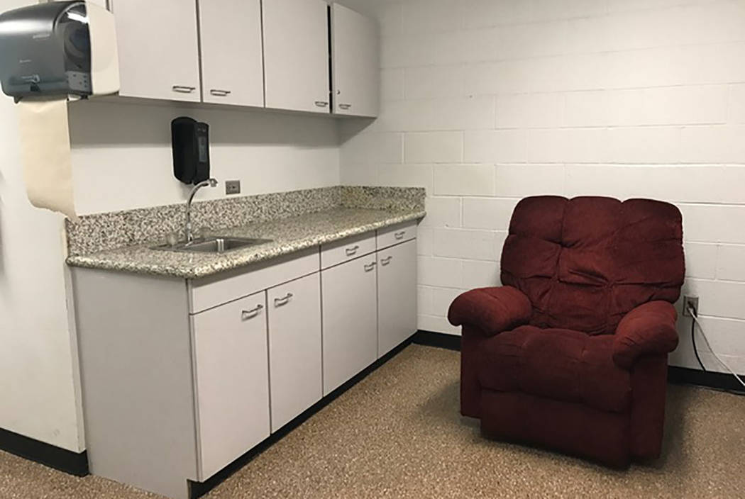 A room used for the Henderson Police Department's Restorative Rest program is seen in Henderson. (Courtesy/Henderson Police Department)