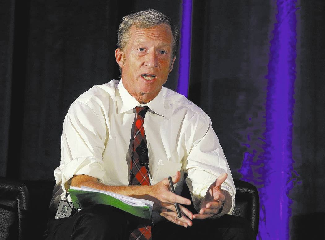 COMMENTARY: Green billionaire Tom Steyer’s money might explain why Nevada Democrats ...