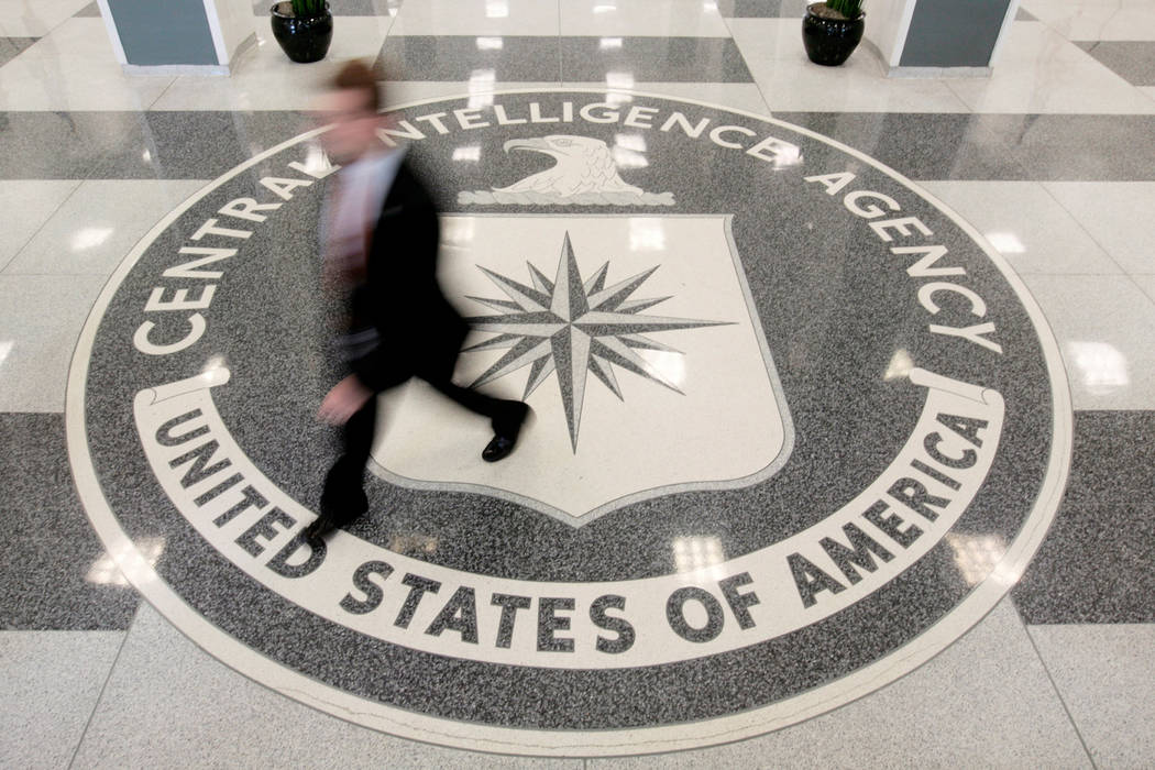The lobby of the CIA Headquarters Building is pictured in Langley, Virginia, on August 14, 2008. (Larry Downing/File, Reuters)