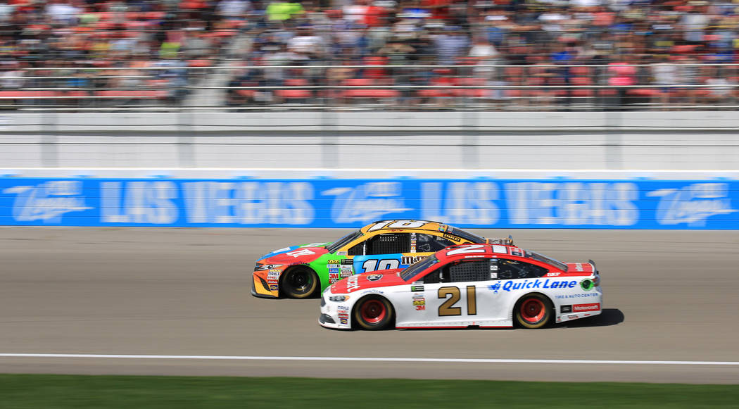 Day of thunder roars at Las Vegas Motor Speedway for ...
