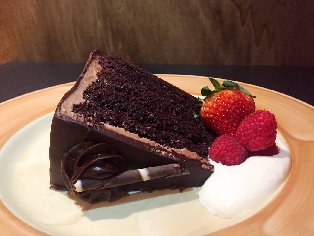 Chocolate layer cake (courtesy Silverton)