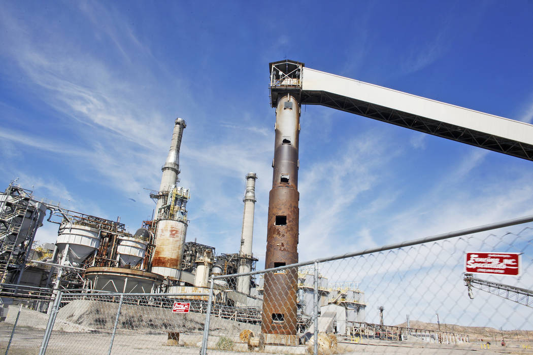 The Reid Gardner Generating Station on Thursday, March 16, 2017, in Moapa, Nev. (Rachel Aston/Las Vegas Review-Journal) @rookie__rae