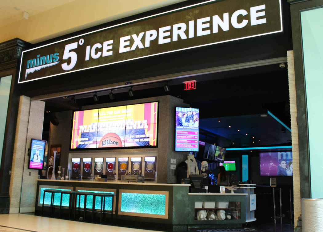 Minus5 ice lounge opening new location in Las Vegas — VIDEO Las Vegas