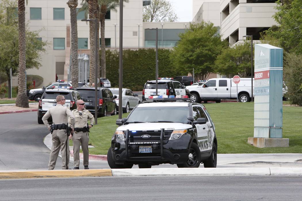 Las Vegas police say incident at Summerlin Hospital was ‘false alarm