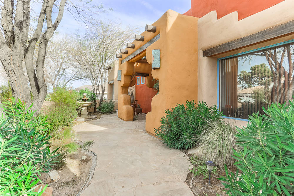 Adobestyle home offers slice of Southwest Real Estate Millions Homes