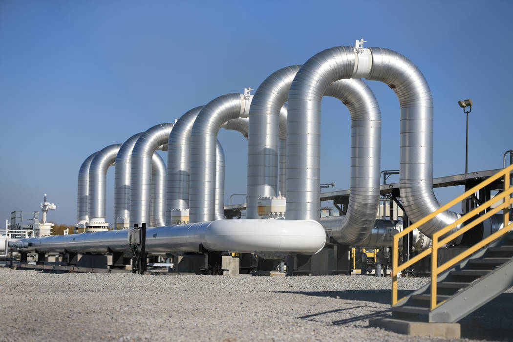 The Keystone Steele City pumping station, into which the planned Keystone XL pipeline is to connect to, is seen in Steele City, Neb. Senior U.S. officials say the State Department will recommend a ...