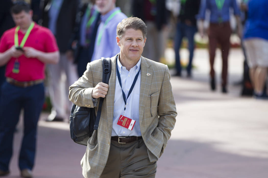 Kansas City Chiefs owner Clark Hunt during day two of the NFL Annual Meeting at the Arizona Biltmore Hotel on Monday, March 27, 2017, in Phoenix, Ariz.. (Erik Verduzco/Las Vegas Review-Journal) @E ...
