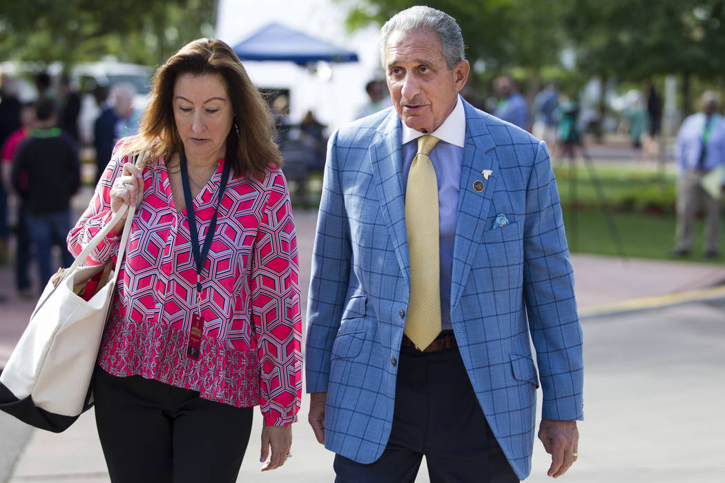 Atlanta Falcons owner Arthur Blank during day two of the NFL Annual Meeting at the Arizona Biltmore Hotel on Monday, March 27, 2017, in Phoenix, Ariz.. (Erik Verduzco/Las Vegas Review-Journal) @Er ...