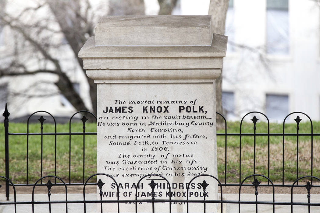 President James K. Polk might be on the move again Las Vegas Review