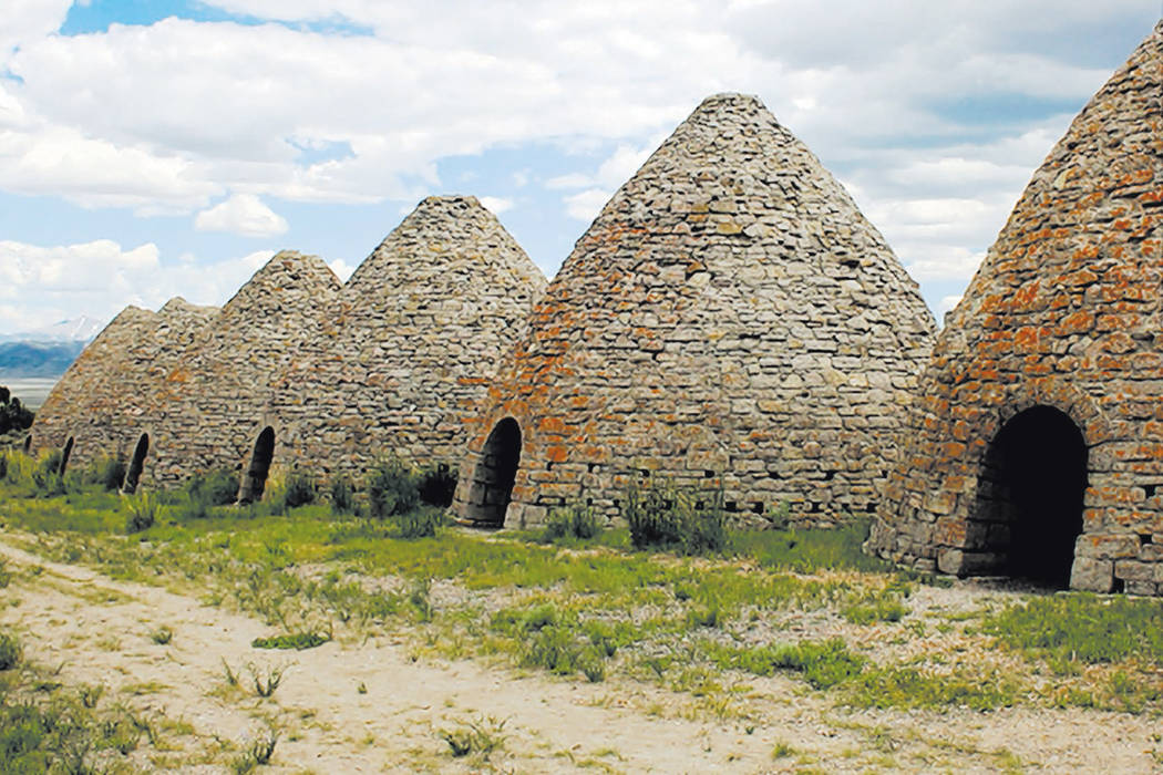 Ward Charcoal Ovens State Historical Park, just south of Ely, is home to six 30-foot high beehive-shaped ovens that were used to make charcoal for ore smelters in the late 1800s. (Las Vegas Review ...