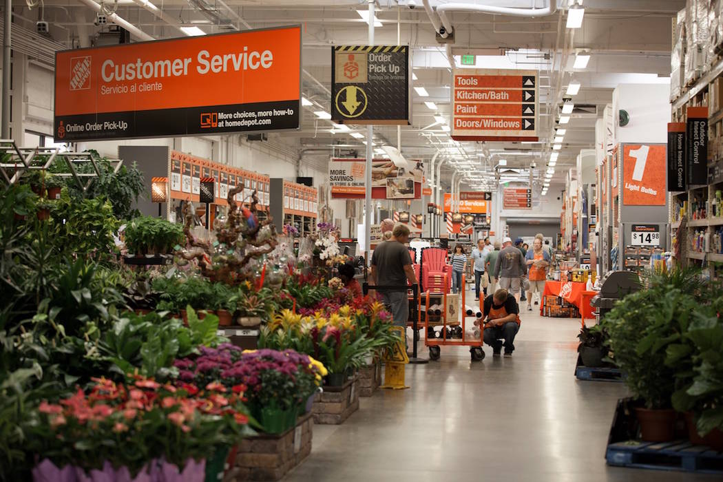 Home Depot plans to hire about 600 people for Las Vegas Valley