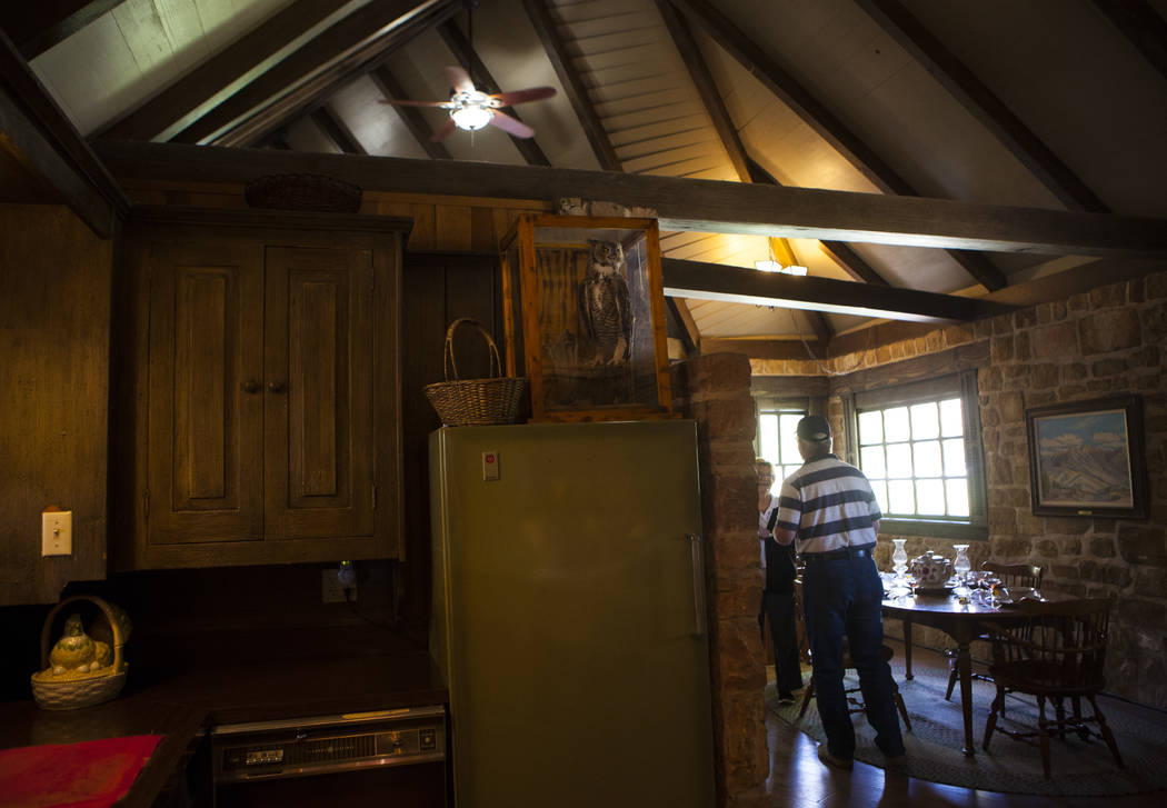The interior of the main ranch house during the Mojave Spring Fling Festival at Spring Mountain Ranch State Park on Saturday, April 1, 2017. (Miranda Alam/Las Vegas Review-Journal) @miranda_alam