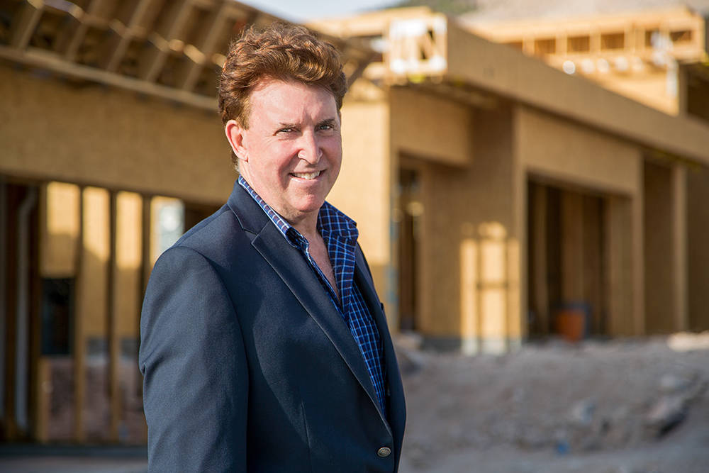 Las Vegas Architect Richard Luke has partnered with Five Star Properties Collection LLC to build luxury homes in MacDonald Highlands in Henderson. (David Reisman)