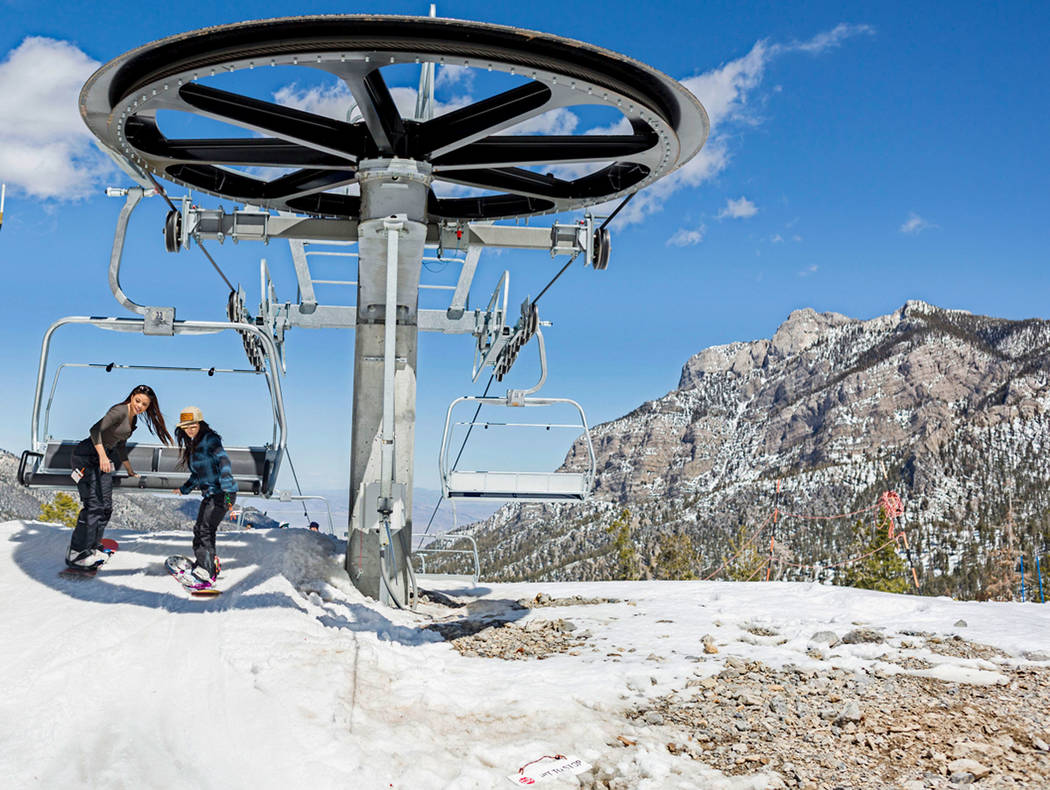 Lee Canyon resort celebrates 'great winter' — PHOTOS | Las Vegas  Review-Journal
