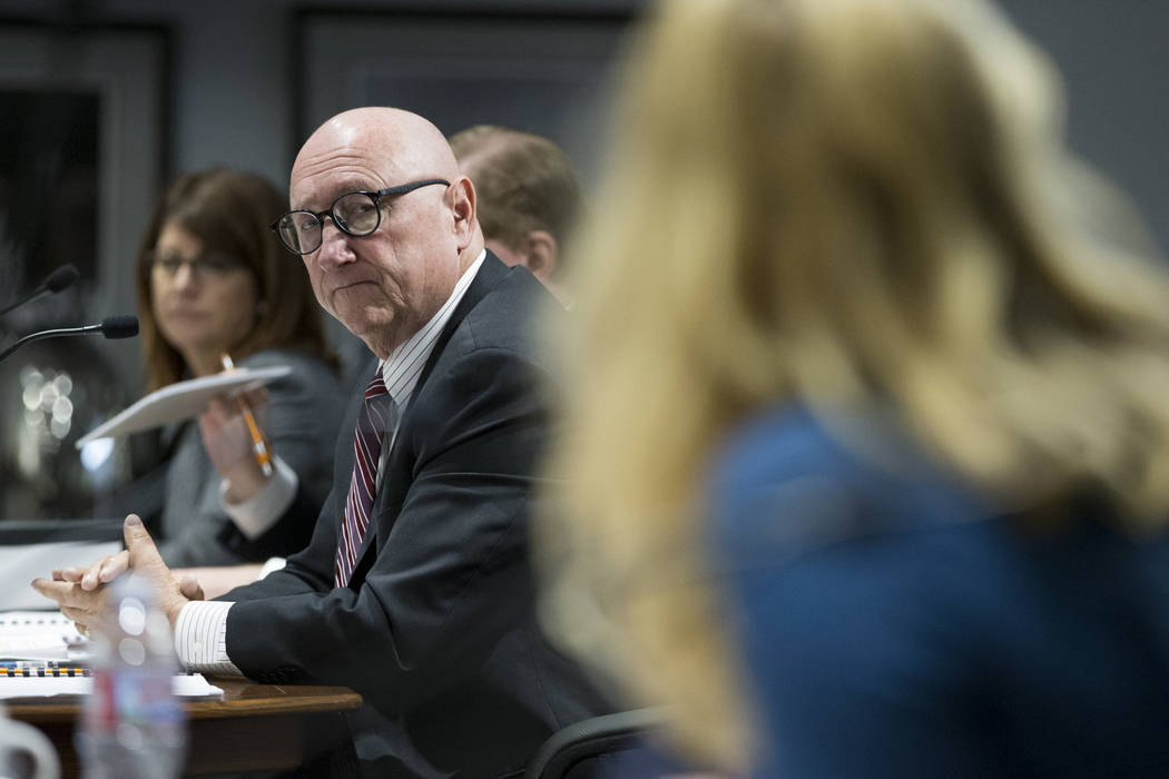 Las Vegas Convention and Visitors Authority President and CEO Rossi Ralenkotter during a board meeting at the Las Vegas Convention Center on Tuesday, April 11, 2017, in Las Vegas. Erik Verduzco La ...