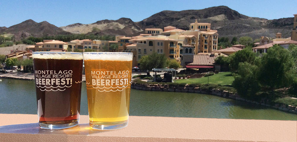 Mark your calendar for the April 29 MonteLago Village Beerfest featuring craft beer tasting stations, jazz bands and more by the Lake Las Vegas lake. (Courtesy)