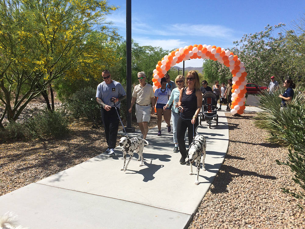Bring friends, family and pets to the Las Vegas Take Steps for Crohn’s & Colitis walk on April 29 at Exploration Park in Mountain’s Edge to help those suffering from digestive diseases. (C ...