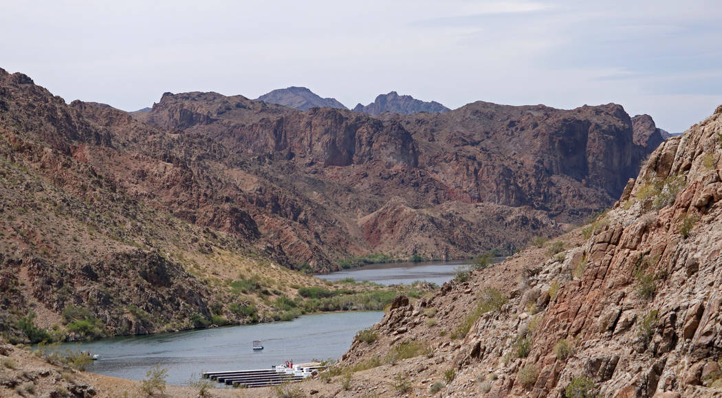 View of the Colorado River from the Willow Beach Overlook in Arizona, Tuesday, April 11, 2017. (Gabriella Benavidez/Las Vegas Review-Journal) @gabbydeebee