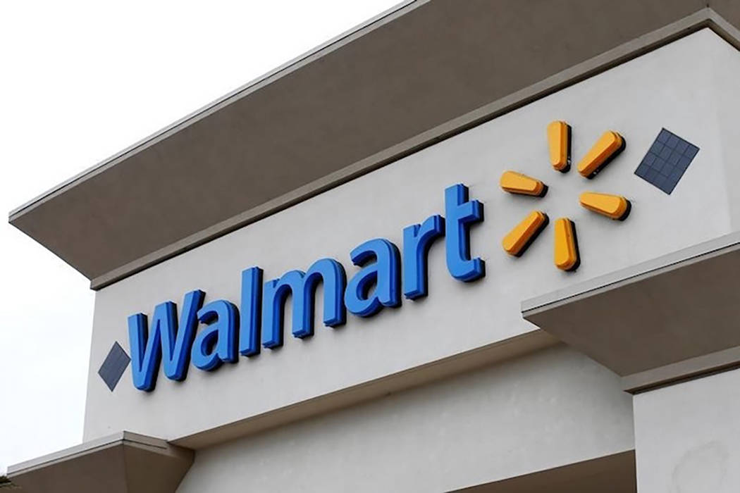 The logo of Walmart is shown on one of its stores in Encinitas, California April 13, 2016. (Mike Blake/Reuters)