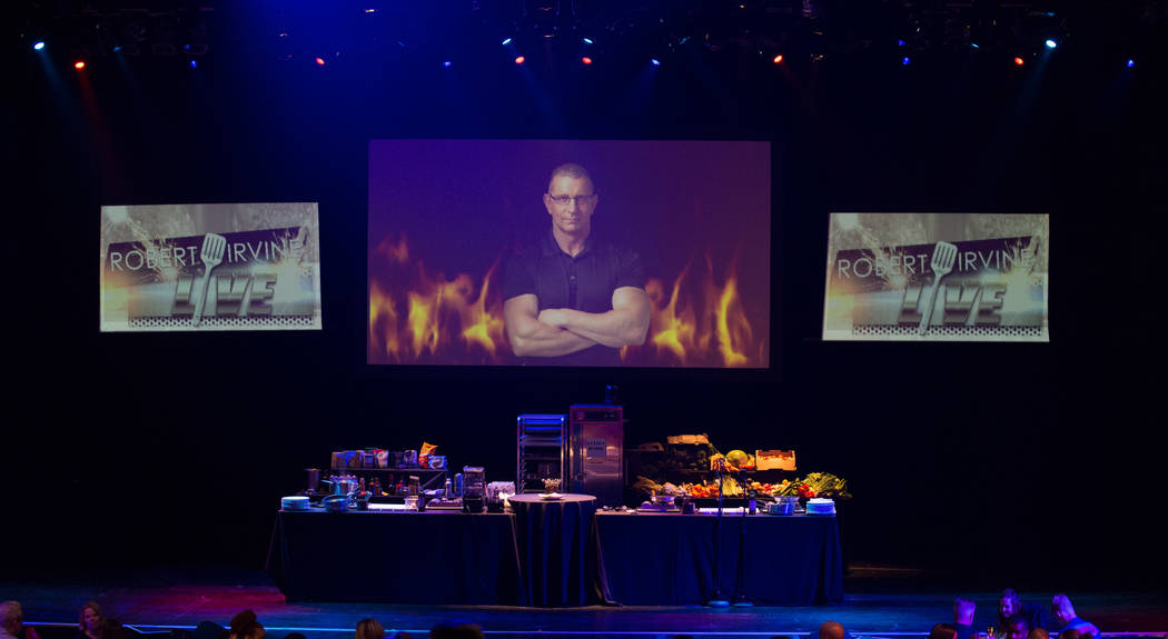 Robert Irvine presents "Robert Irvine Live" at Tropicana on Thursday, April 6, 2017, in Las Vegas. (Erik Kabik)