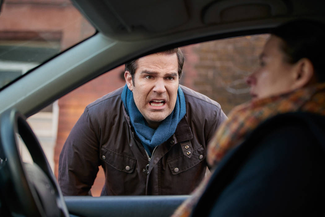 Season 3 of the comedy "Catastrophe," starring co-creators Rob Delaney and Sharon Horgan debuts Friday on Amazon. Mark Johnson Amazon