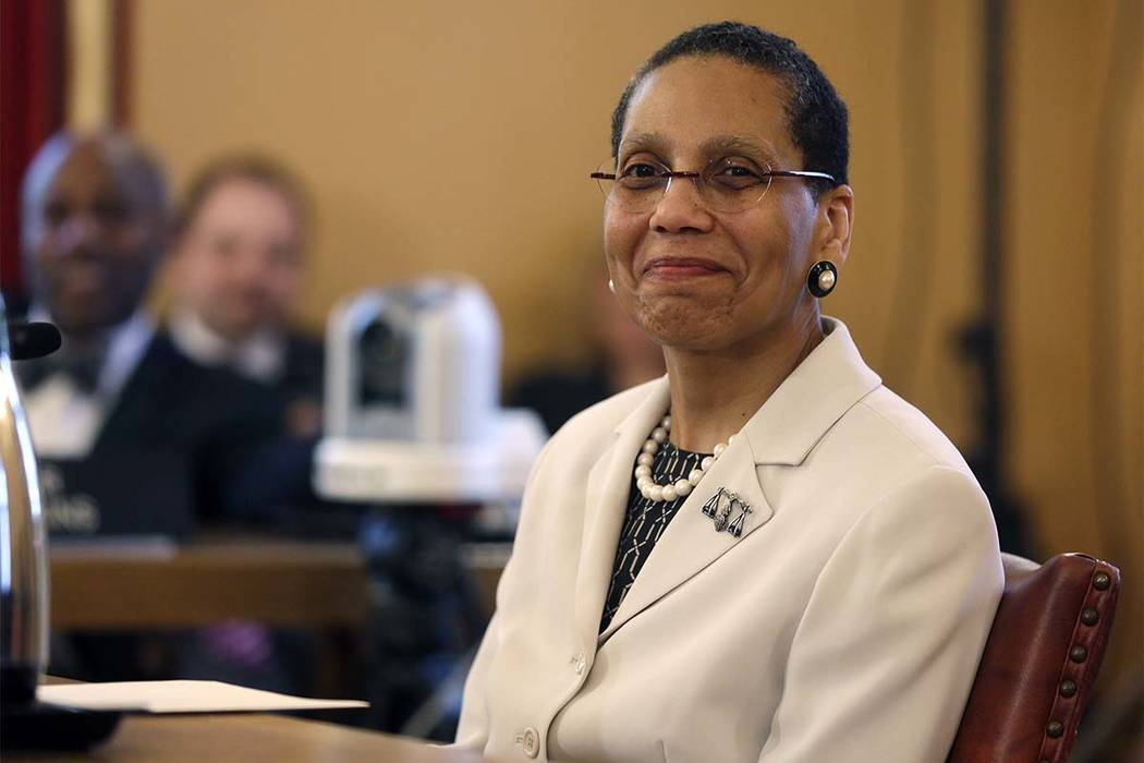 Justice Sheila Abdus-Salaam in an April 30, 2013 file photo. (Mike Groll/AP)